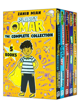 英文原版 Planet Omar 奥马尔星球5册套装 英文版 进口英语原版书籍