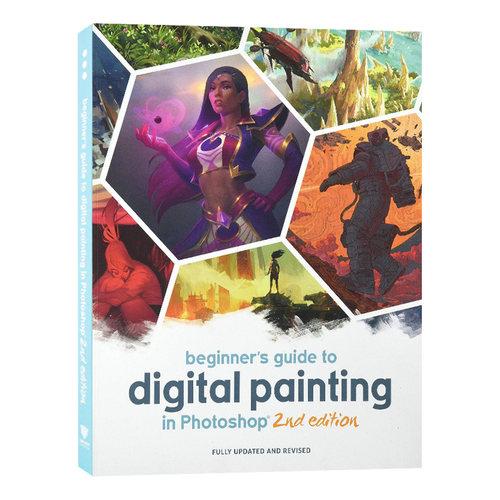 数字绘画初学者指南第2版 Beginner's Guide to Digital Painting in Photoshop Photoshop 英文原版艺术类 英文版进口书籍