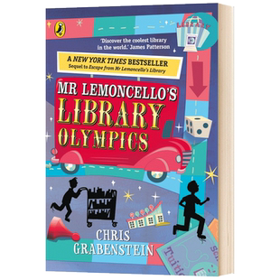 神奇图书馆系列2 Mr Lemoncello's Library Olympics 英文原版国际大奖小说 青少年英语课外阅读 进口书籍