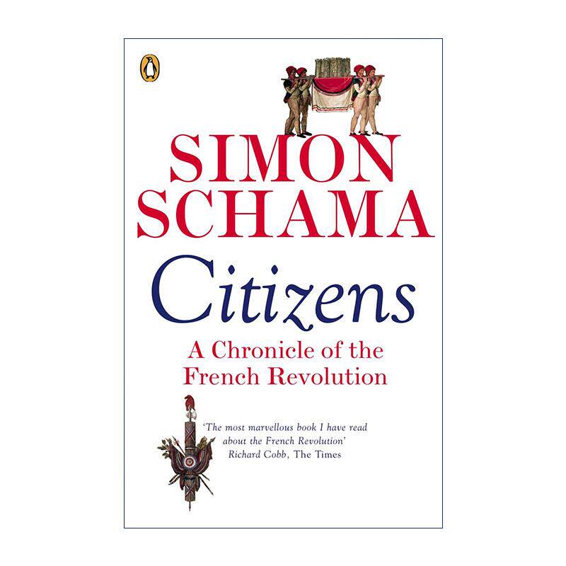 英文原版 Citizens 西蒙·沙玛 公民 法国大革命纪事 英文版 进口英语原版书籍