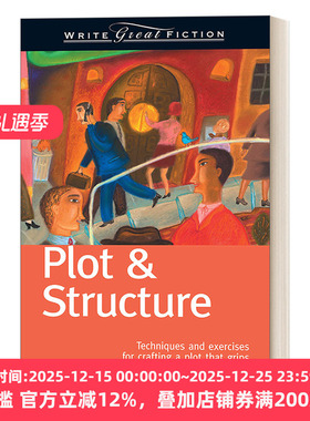 英文原版小说 Plot & Structure 这样写出好故事 玩转情节与结构 写出会咬人的好故事 James Scott Bell 英文版 进口英语原版书籍