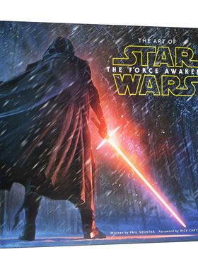 Art Of Star Wars The Force Awakens 星球大战正传7 原力觉醒 电影艺术画册设定集 精装 英文原版 进口英语书籍