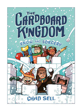 英文原版 The Cardboard Kingdom 03 Snow and Sorcery 纸板王国系列3 雪与魔法 儿童漫画 Chad Sell 英文版 进口英语原版书籍