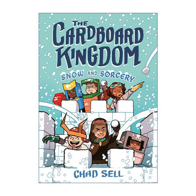 英文原版 The Cardboard Kingdom 03 Snow and Sorcery 纸板王国系列3 雪与魔法 儿童漫画 Chad Sell 英文版 进口英语原版书籍