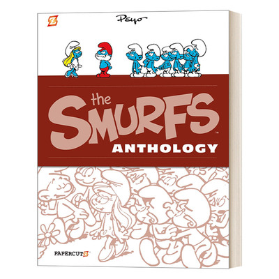 The Smurfs Anthology 2 蓝精灵手绘收藏精选集 大开本精装漫画合辑