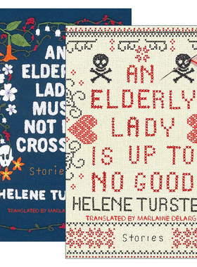 英文原版 An Elderly Lady 邪恶老妇系列2册 短篇推理小说集 Helene Tursten 精装 英文版 进口英语原版书籍