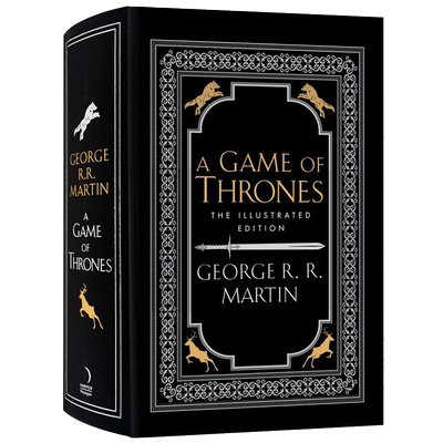 权力的游戏 20周年插图版 A Game of Thrones 英文原版小说 冰与火之歌 A Song of Ice and Fire 乔治马丁 进口HBO美剧原著