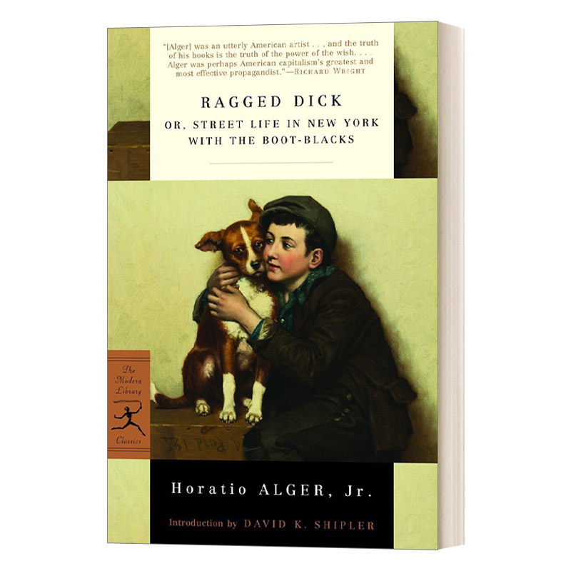 英文原版 Ragged Dick 衣衫破烂的迪克 兰登书屋现代图书馆经典系列 Horatio Alger霍瑞修·爱尔杰 英文版 进口英语原版书籍