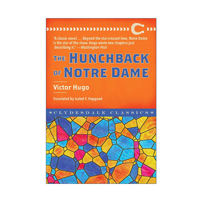 英文原版 The Hunchback of Notre Dame 巴黎圣母院 巴黎圣母院 Clydesdale Classic 英文版 进口英语原版书籍