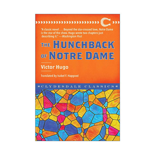 英文原版 The Hunchback of Notre Dame 巴黎圣母院 巴黎圣母院 Clydesdale Classic 英文版 进口英语原版书籍