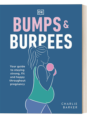 DK孕妇健身运动指南 Bumps and Burpees 英文原版孕产科普读物 进口英语书籍
