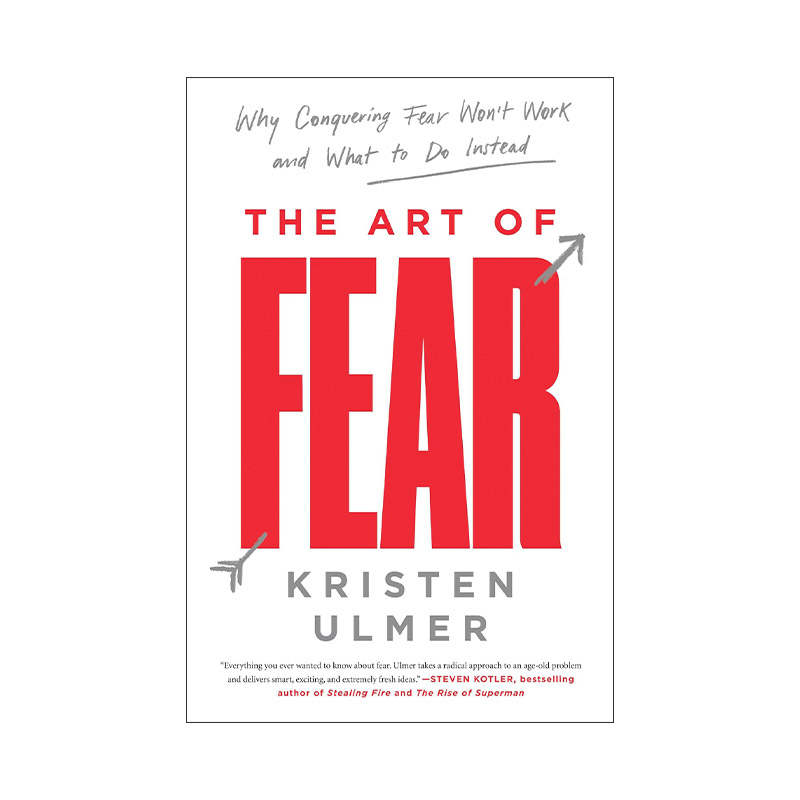 英文原版 The Art of Fear 恐惧的艺术 为什么征服恐惧不起作用以及如何去做 英文版 进口英语原版书籍
