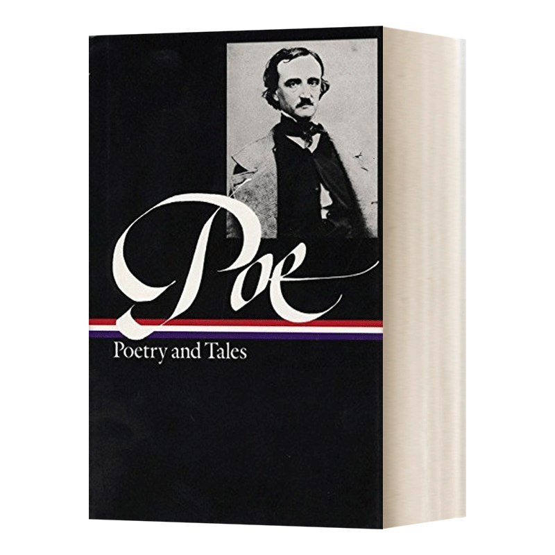 埃德加·爱伦·坡 诗歌与故事 Edgar Allan Poe Poetry and Tales LOA #19 精装美国文库 英文原版文学诗歌读物 进口英语书籍