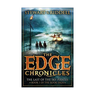 英文原版 The Edge Chronicles 7 The Last of the Sky Pirates 昆特边境大冒险7 儿童冒险小说 英文版 进口英语原版书籍