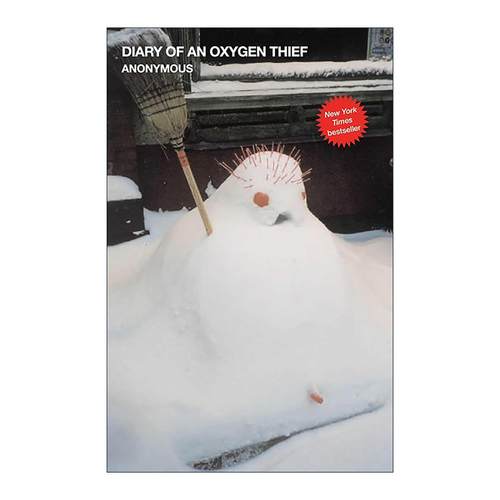 英文原版 Diary of an Oxygen Thief 氧气小偷的日记 英文版 进口英语原版书籍