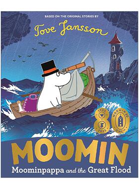 英文原版 Moominpappa and the Great Flood 姆明爸爸与大洪水 儿童绘本 英文版 进口英语原版书籍