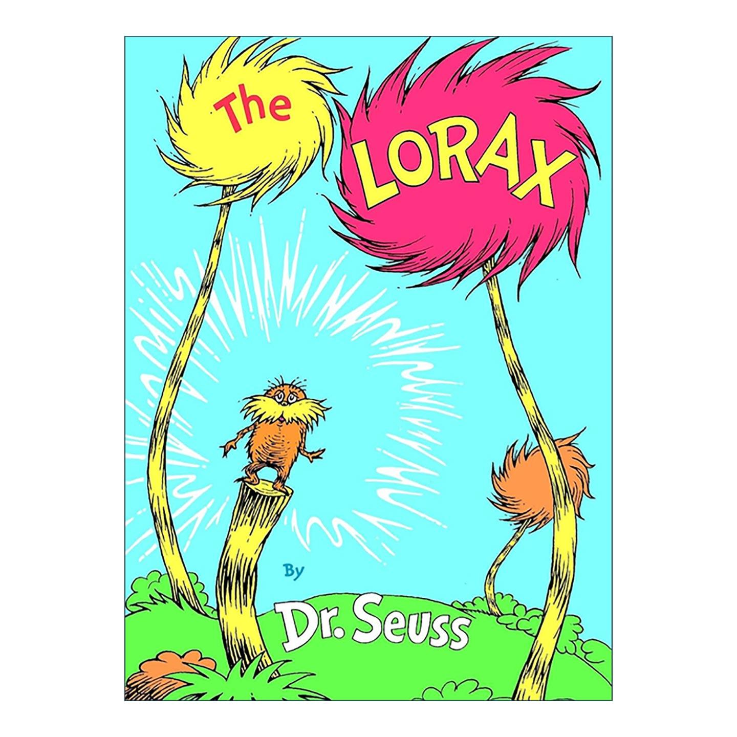 英文原版 The Lorax Classic Seuss 绒毛树 老雷斯的故事 苏斯博士儿童经典精装绘本 英文版 进口英语原版书籍