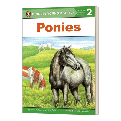 Ponies 小马驹 企鹅青少分级阅读2级 Penguin Young Readers Level 2 英文原版儿童读物 进口英语书籍
