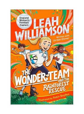 英文原版 The Wonder Team and the Rainforest Rescue 奇迹之队与雨林救援 儿童动作冒险章节桥梁书 英文版 进口英语原版书籍