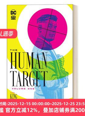 The Human Target Volume One 人形标靶1 DC黑标漫画 精装收藏版 Tom King