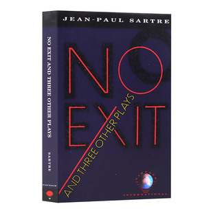 No Exit And Three Other Plays 萨特 禁闭和其他戏剧 英文原版文学读物 进口英语书籍