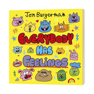 人人都有情绪英文原版儿童绘本