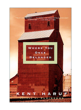 英文原版 Where You Once Belonged Vintage Contemporaries 你曾经属于哪里 晚风如诉作者Kent Haruf 肯特·哈鲁夫 进口英语书籍