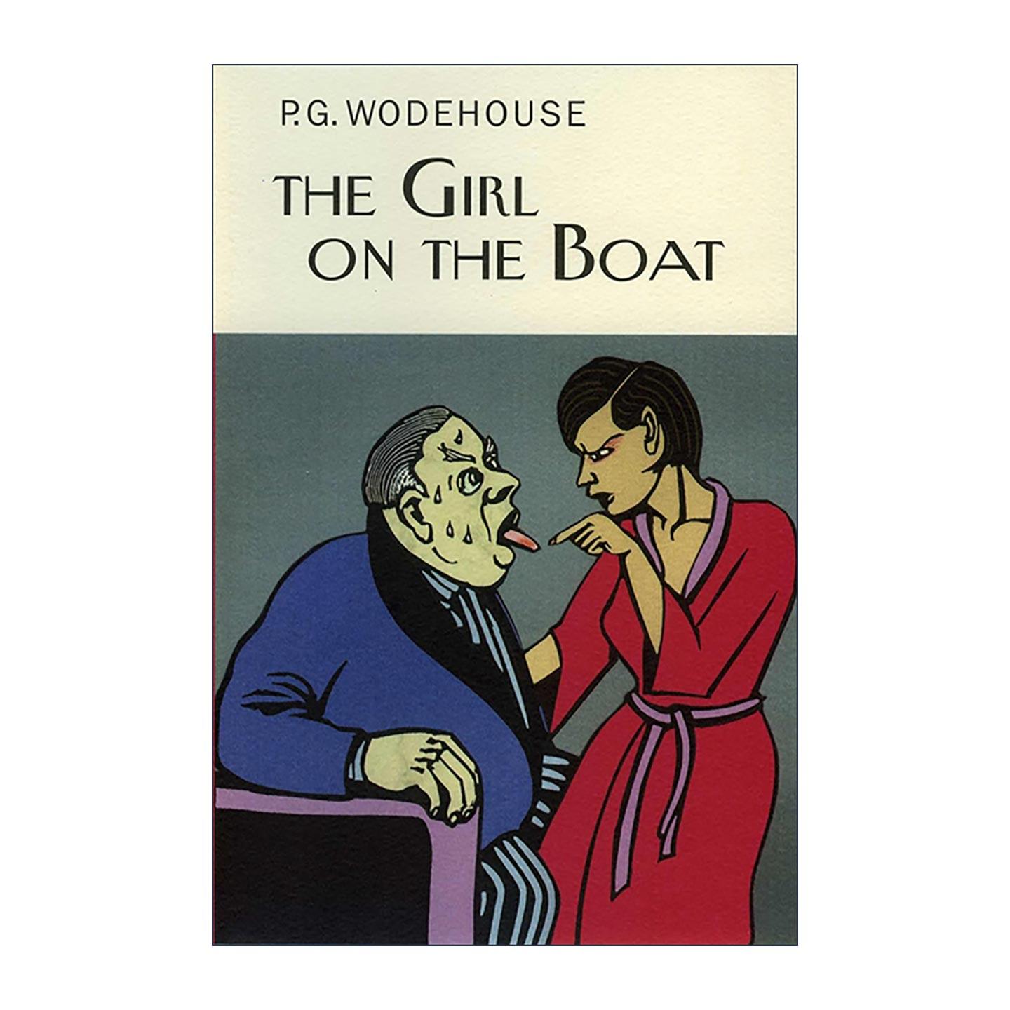 英文原版 The Girl on the Boat 船上的女孩 P.G.伍德豪斯长篇幽默小说 Everyman精装收藏版 英文版 进口英语原版书籍