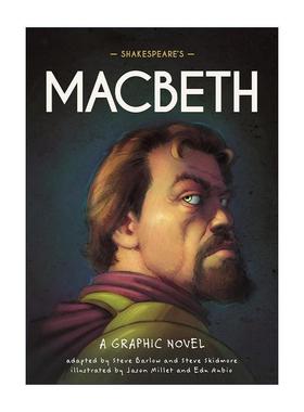英文原版 Classics in Graphics Shakespeare's Macbeth 莎士比亚漫画版 麦克白 儿童图像小说 英文版 进口英语原版书籍