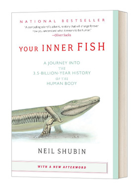 Your Inner Fish 你是怎么来的 35亿年的人体之旅 2009美国国家科学院图书奖 Neil Shubin 英文原版生命科学读物 进口英语书籍