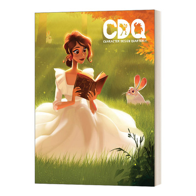 Character Design Quarterly 19 CDQ角色设计季刊19 绘画插画游戏动漫3D建模进口画册