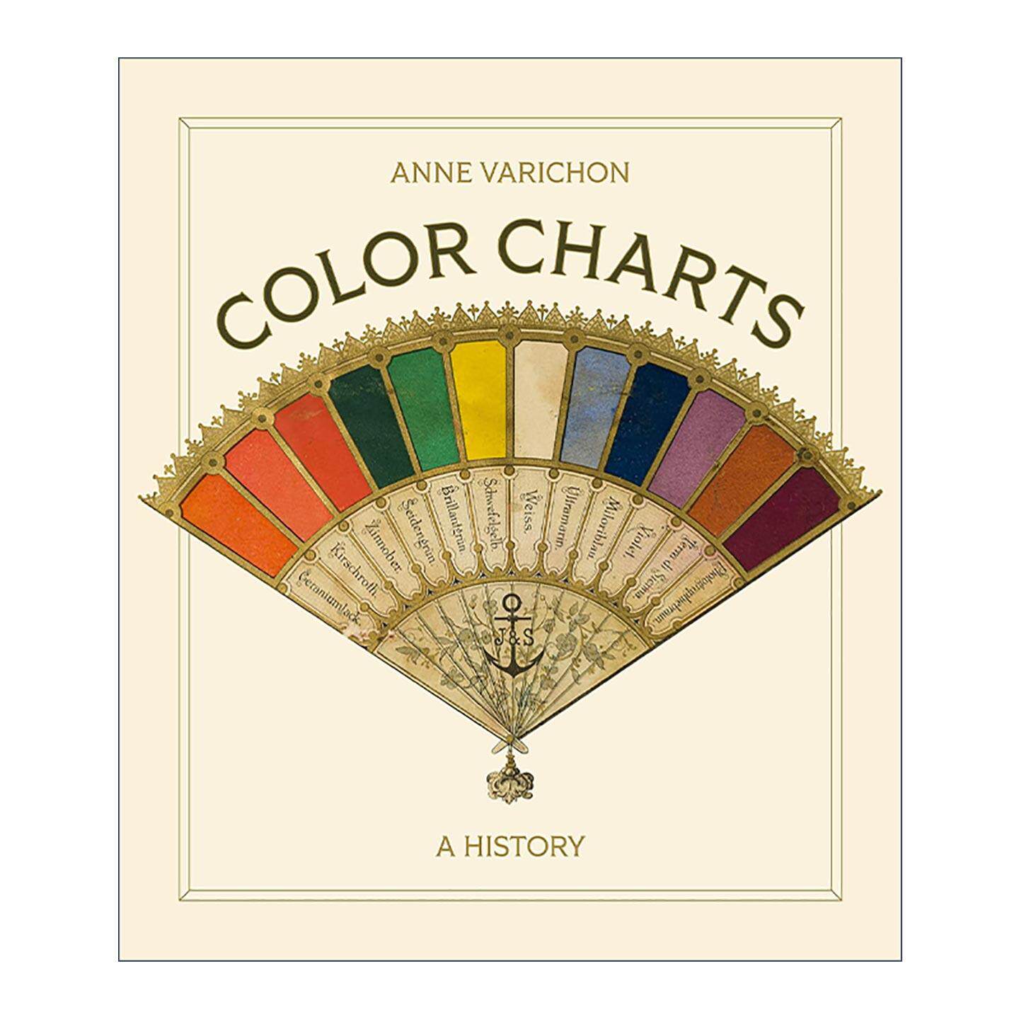 英文原版 Color Charts 比色图表 色卡 全彩插图历史 普林斯顿大学出版社 Anne Varichon 精装 英文版 进口英语原版书籍