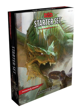 龙与地下城 新手套装 精装 Dungeons Dragons Starter Set 英文原版休闲爱好读物 进口英语书籍
