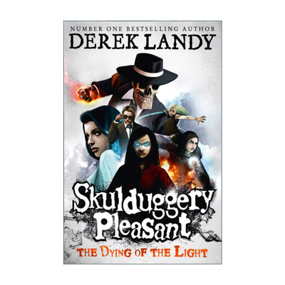 英文原版 The Dying of the Light 怪侠S.P先生9 光的消逝 德雷克·兰迪 骷髅侦探 英文版 进口英语原版书籍