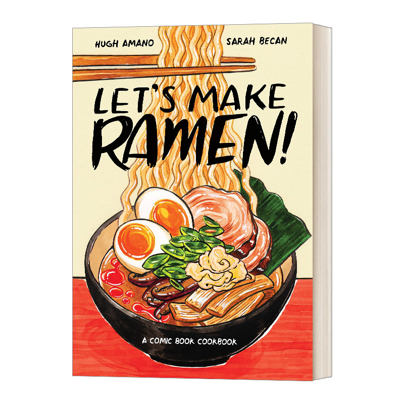 Let's Make Ramen A Comic Book Cookbook 做拉面吧 英文原版漫画食谱读物 进口英语书籍
