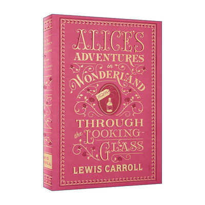 英文原版 Alice's Adventures in Wonderland flexi 爱丽斯漫游仙境 皮革精装收藏版 巴诺经典 英文版 进口英语原版书籍