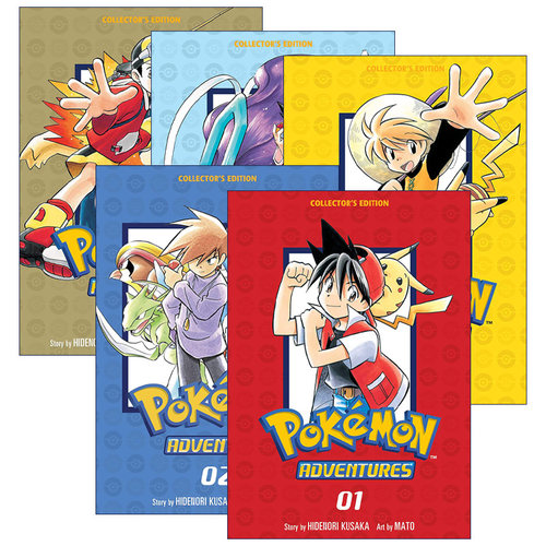皮卡丘大冒险1-5册英文漫画