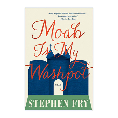 英文原版 Moab Is My Washpot 摩押是我的洗盆 油炸叔Stephen Fry 英文版 进口英语原版书籍