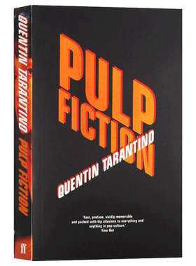 昆汀低俗小说 电影剧本 Pulp Fiction Screenplay 英文原版小说 英文进口书籍