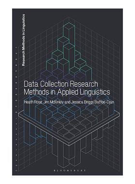 英文原版 Data Collection Research Methods in Applied Linguistics 应用语言学中的数据收集研究方法 英文版 进口英语原版书籍