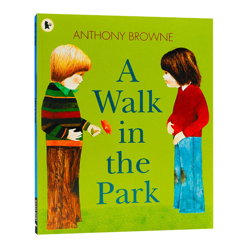 在公园里散步 安东尼布朗 a walk in the park 英文原版儿童读物 进口