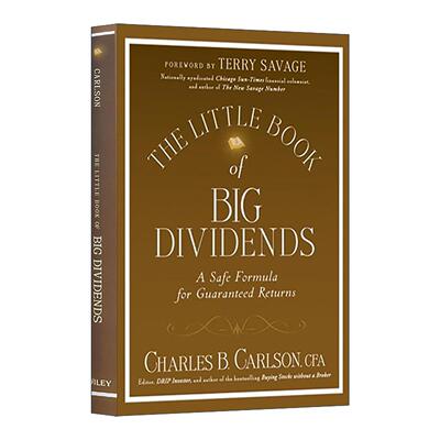 英文原版 The Little Book of Big Dividend 股息不说谎 精装 英文版 进口英语原版书籍