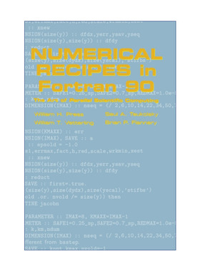 英文原版 Numerical Recipes in Fortran 90   Fortran 90数值分析 William H. Press 精装 英文版 进口英语原版书籍