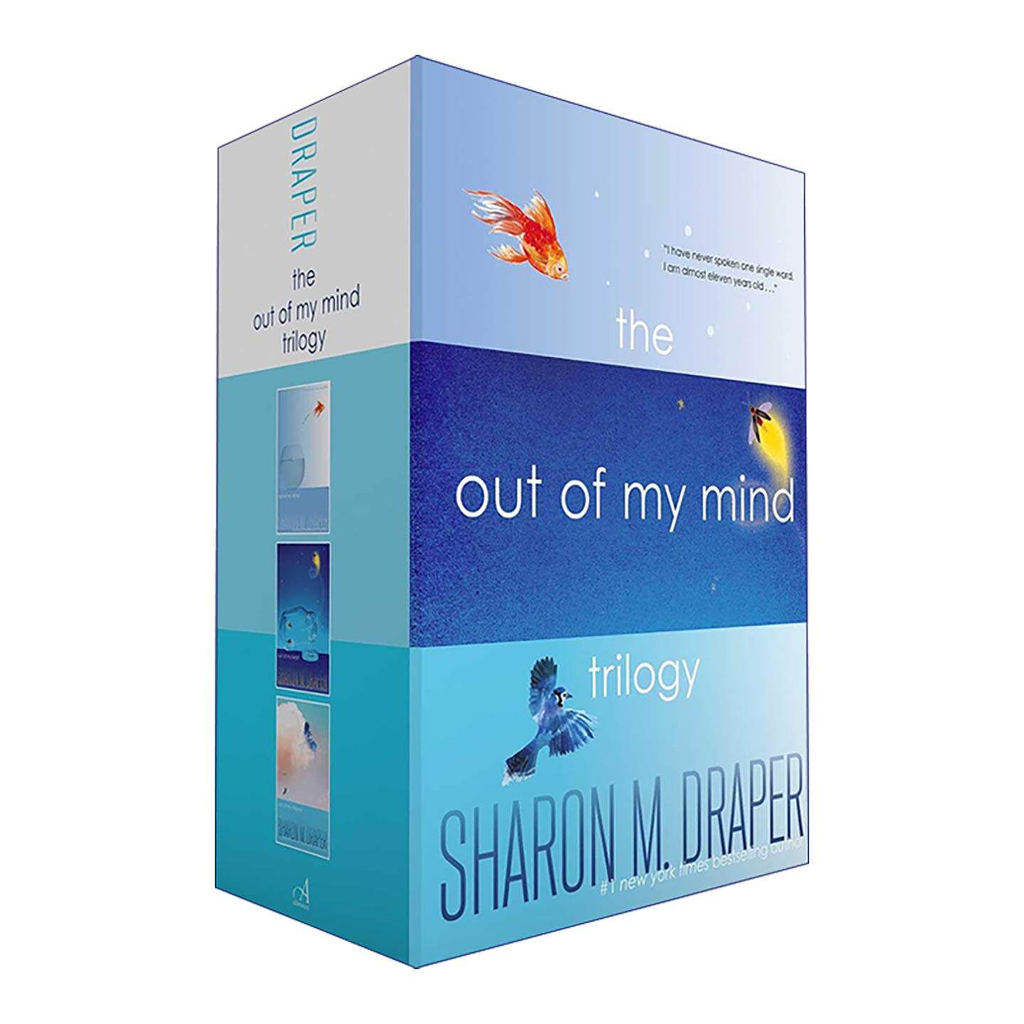 英文原版 The Out of My Mind Trilogy 走出我的心 听见颜色的女孩 走出我的梦 3册盒装 英文版 进口英语原版书籍