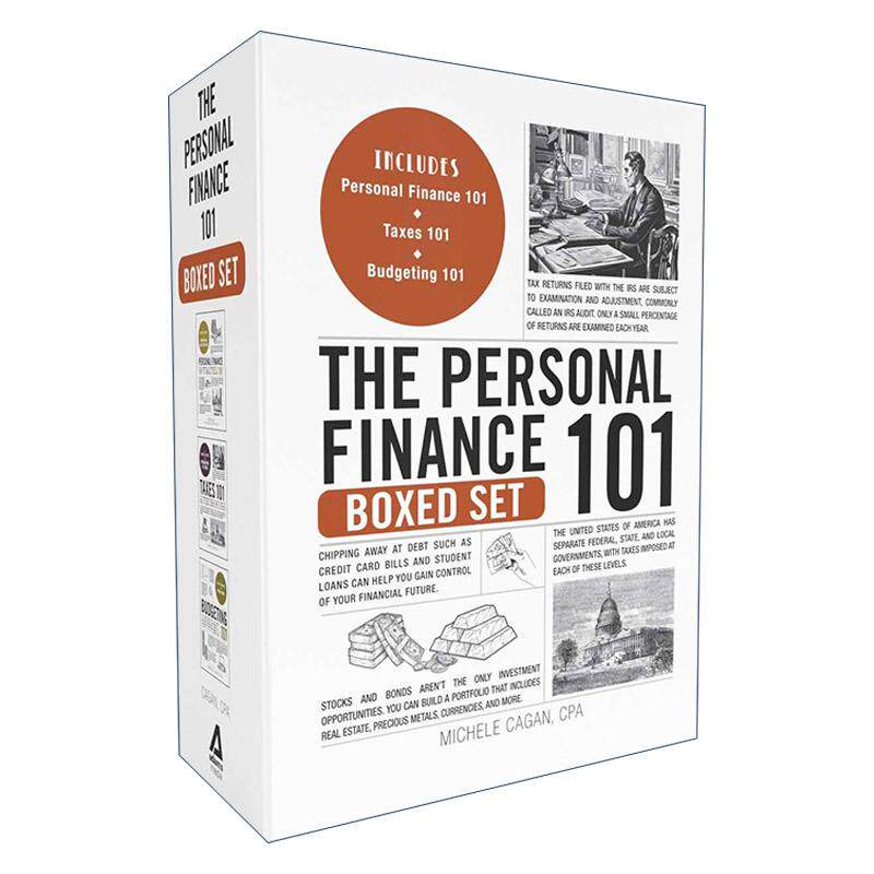 英文原版 The Personal Finance 101 Boxed Set 个人理财系列3册盒装 含个人理财 预算 税 精装 英文版 进口英语原版书籍