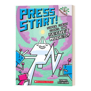Cheat 学乐大树系列 Start and 方块兔11 儿童章节读物 Modes Codes Secret 英文原版 Press 进口英语书籍 Super