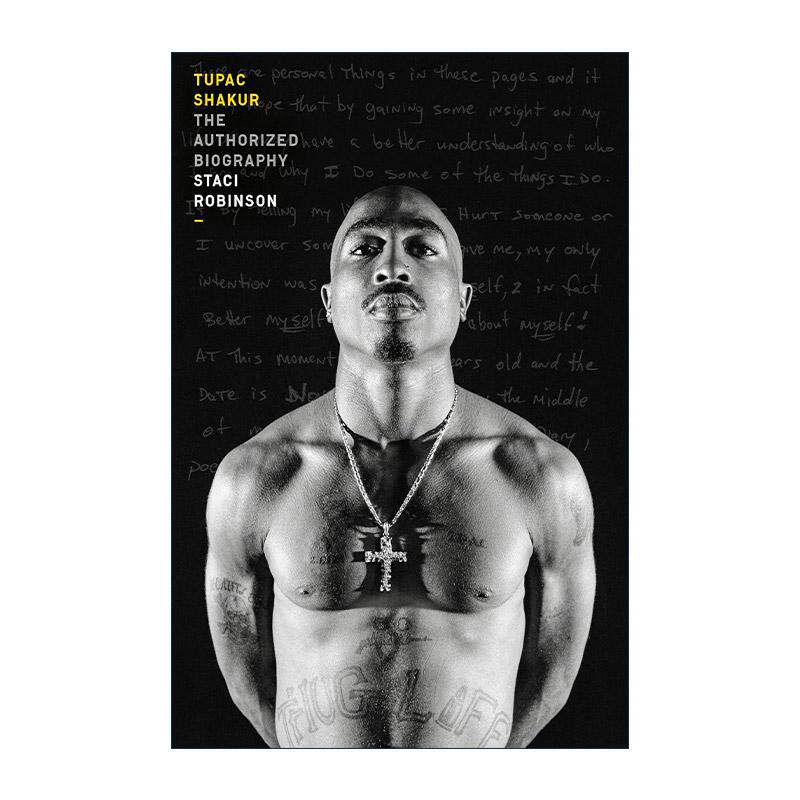 英文原版 Tupac Shakur 图派克·夏库尔 授权传记 美国说唱歌手 摇滚名人堂 英文版 进口英语原版书籍