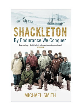 英文原版 Shackleton 沙克尔顿南极远征 坚毅必胜 英文版 进口英语原版书籍