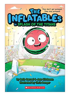 英文原版 The Inflatables In Splash Of The Titans 充气艇大作战4 图像小说 英文版 进口英语原版书籍