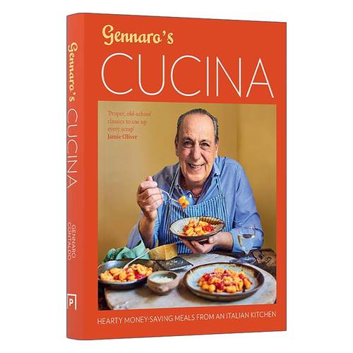 英文原版 Gennaro's Cucina 意大利名厨Gennaro Contaldo的经典意式食谱全书 物尽其用的烹饪指南 精装 英文版 进口英语原版书籍